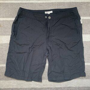 Onia Mens River Shorts Black Size 32 Nylon
